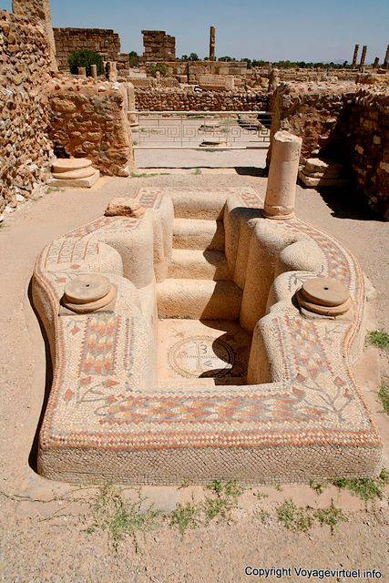 Sbeïtla Baptistery of the Church of Vitalis - Tunisia
