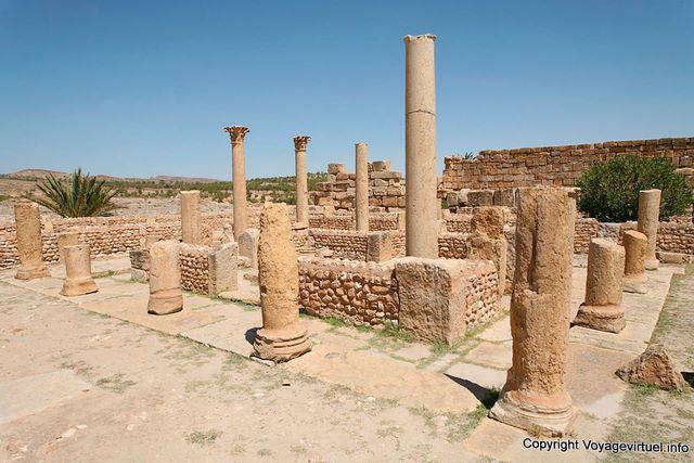 Sbeïtla, Chapel Jucundus - Tunisia