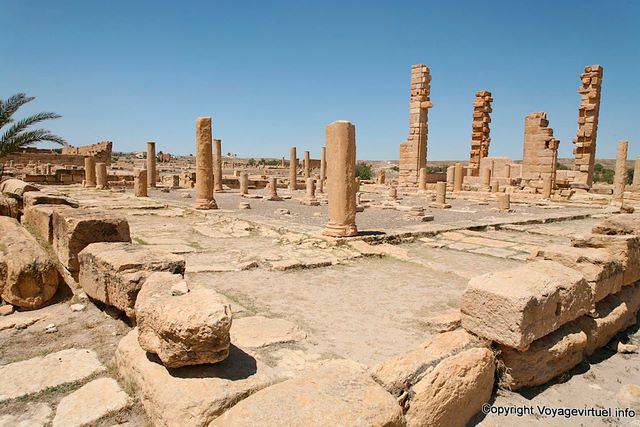 Sbeïtla, basilica church Servus - Tunisia
