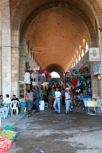 Sfax, covered entrance Souk - Tunisia