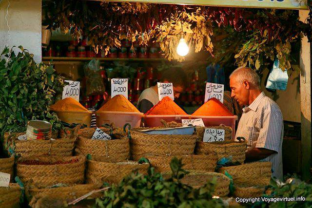 Sfax, spice merchant - Tunisia