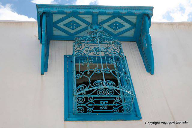 Sidi Bou Said, Art Metalwork and awning - Tunisia