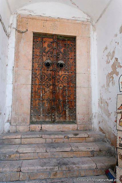 Sidi Bou Said, structure ironwork - Tunisia