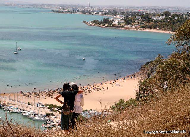 Sidi Bou Said, the Carthage Presidential Palace - Tunisia