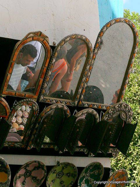 Sidi Bou Said, Reflections In Ice - Tunisia