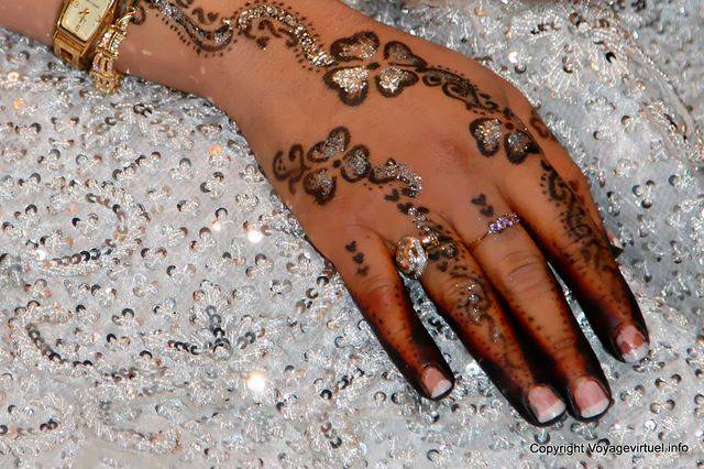 Hand henna wedding Teboursouk - Tunisia