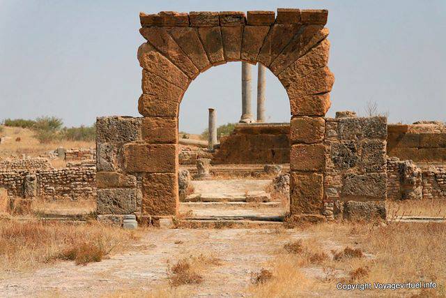Thuburbo Majus, Temple of Baal, Ark Baalat - Tunisia