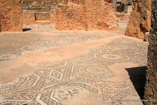 Thuburbo Majus, Summer Spa, other mosaics - Tunisia
