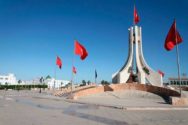 Monument Square City Hall, Tunis - Tunisia