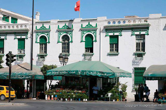 Florist Avenue Habib Bourguiba, Tunis - Tunisia