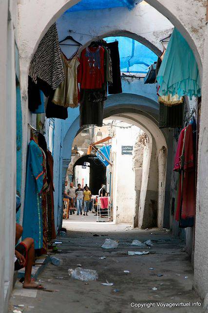 Tunis Medina near the deadlock of the Manager - Tunisia