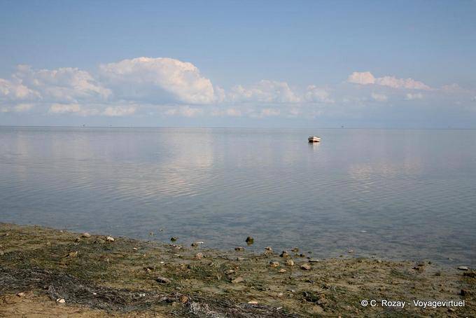 Cloud in the sea, Djerba - Tunisia