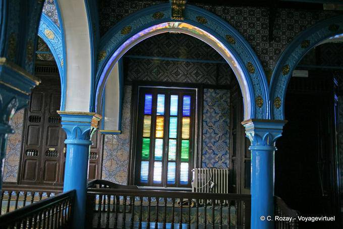 Light in the jewish synagogue, Djerba - Tunisia