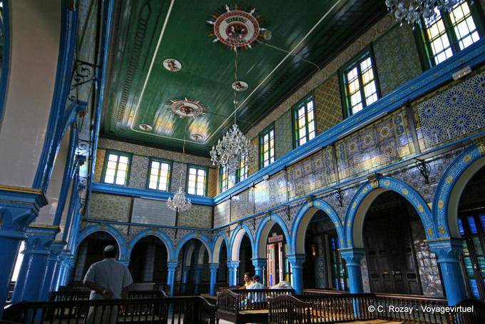 First room, jewish synagogue, Djerba - Tunisia