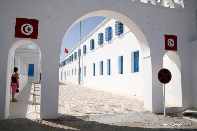 Entry Ghriba Synagogue, Djerba - Tunisia