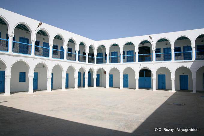 Accommodation of pilgrims, jewish synagogue, Djerba - Tunisia