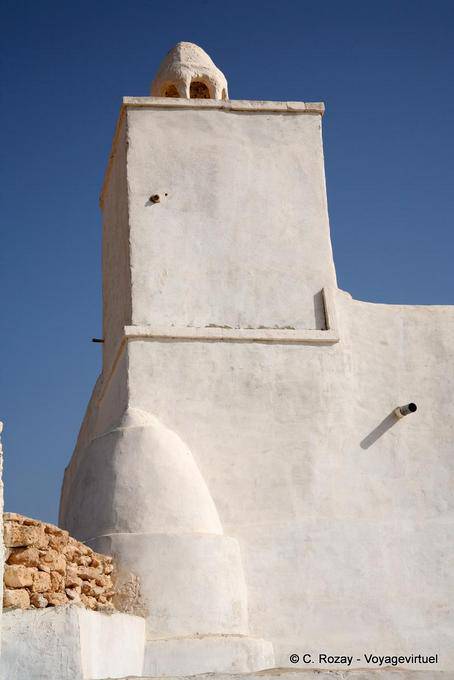 Mosque minaret Guellala - Tunisia