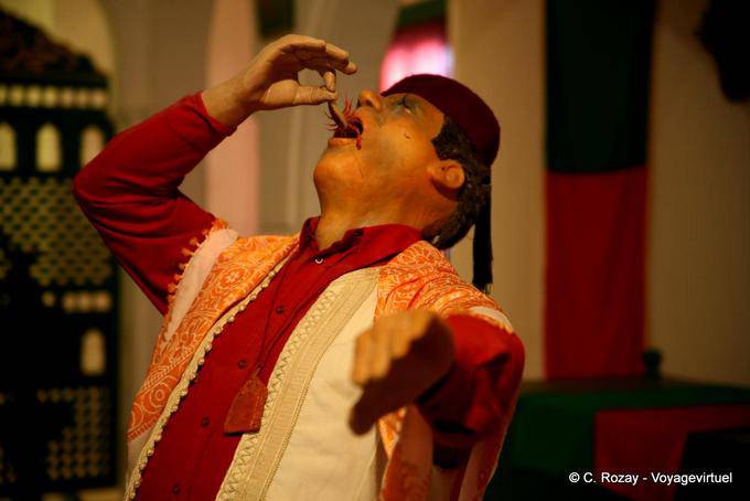 Sufi scorpion eater, Guellala, Djerba - Tunisia
