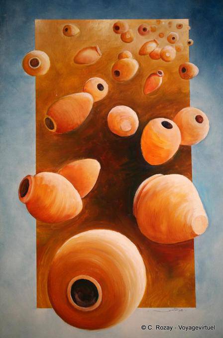 Table fly amphorae Guellala - Tunisia