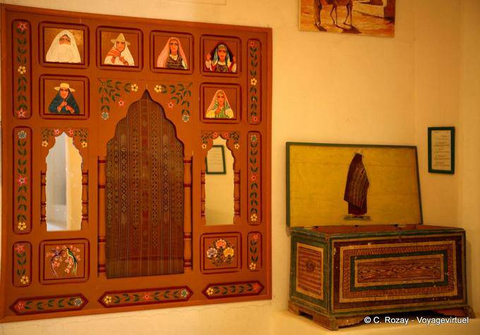 Interior decoration of the museum Guellala - Tunisia