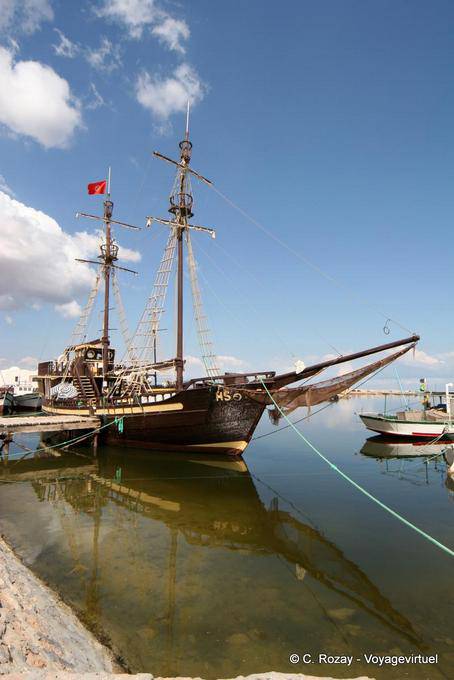 Tourist boat, Djerba, Houmt Souk - Tunisia