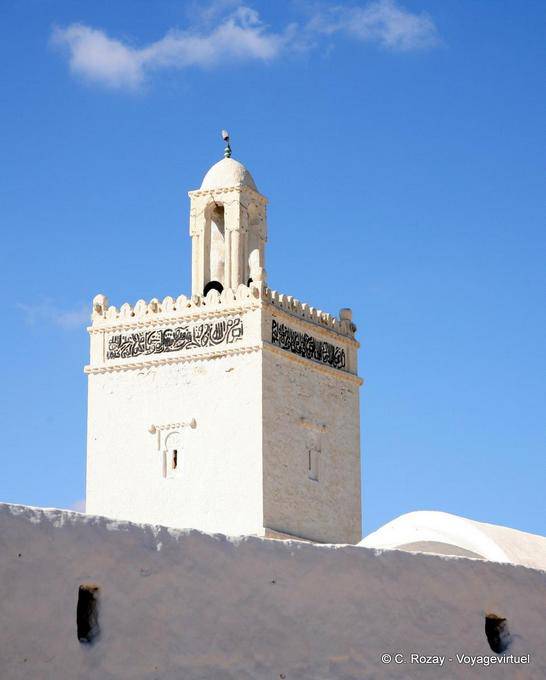 Minaret Mosque Jemaa el Ghorba (mosque Aliens) Houmt Souk - Tunisia