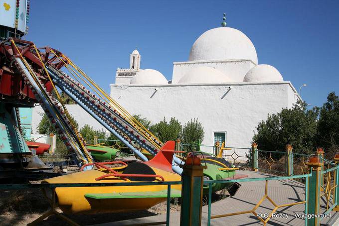 Carousel Mosque Jemaa el Ghorba Houmt Souk - Tunisia