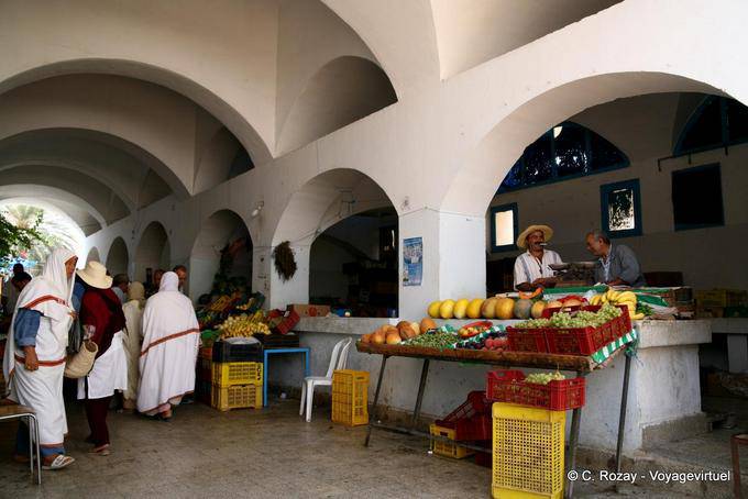 Under the arches Market Houmt Souk, Djerba - Tunisia