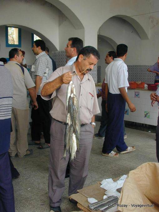 Djerba fish market, Houmt Souk - Tunisia