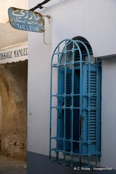 Costume and window Houmt Souk - Tunisia
