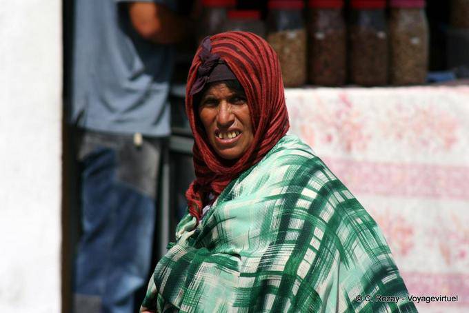 Berber woman, Djerba - Tunisia