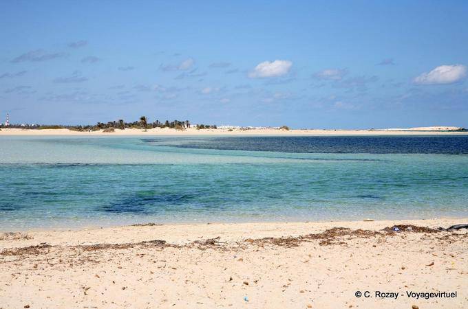 Seguia, Polynesian lagoon colors, Djerba - Tunisia
