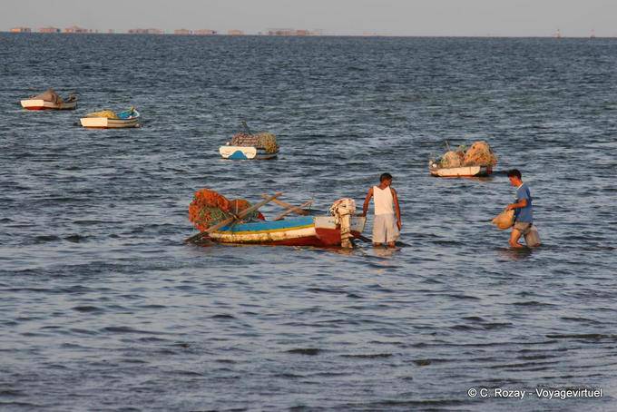 Djerba, Djillil fishing - Tunisia