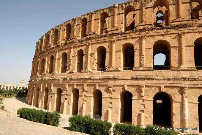Thysdrus Colosseum amphitheater El Jem - Tunisia