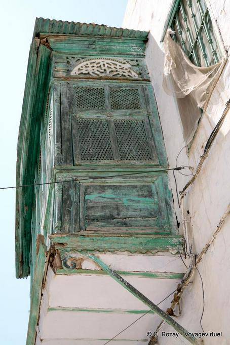 Kairouan, moucharabieh profile - Tunisia