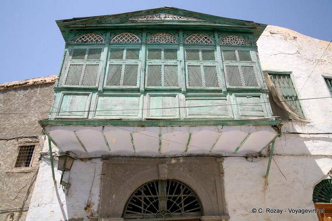 Balcony moucharabieh, Kairouan - Tunisia