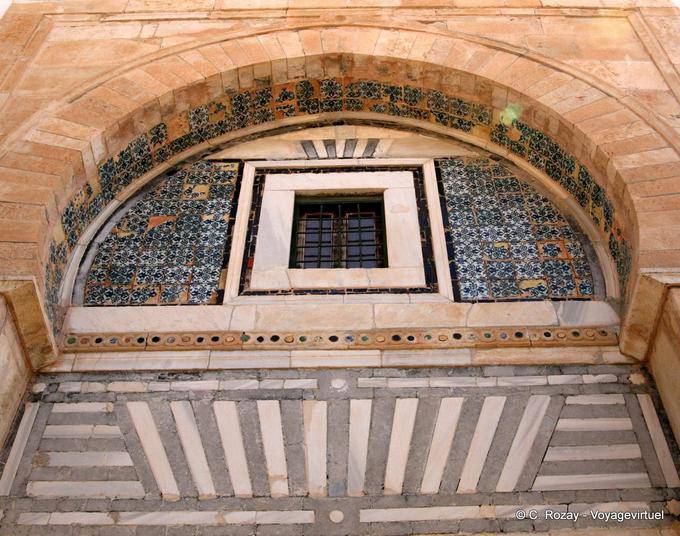 Ornate pediment, Kairouan - Tunisia