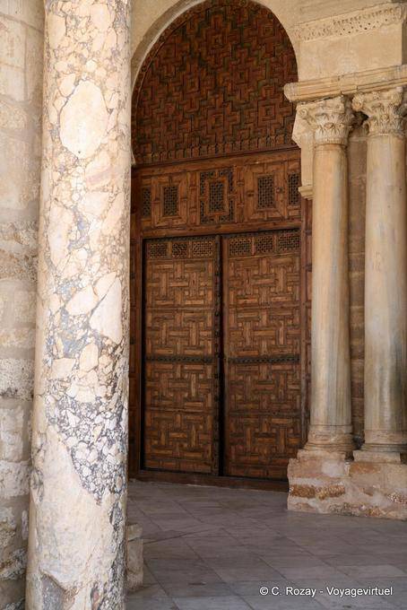 Marble colonnade Jamaa Sidi Uqba, Kairouan - Tunisia
