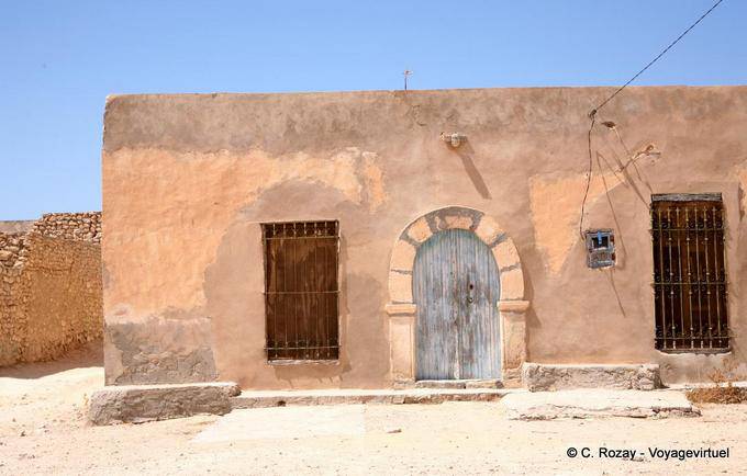 Front of house closed, El Abassia Islands Kerkennah - Tunisia