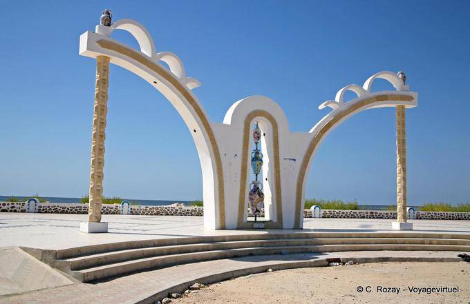 The monument to the sea, Remla, Kerkennah - Tunisia