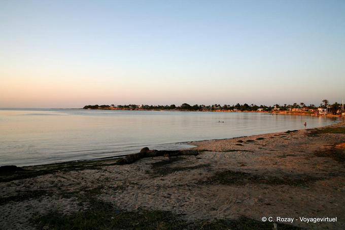 Beach of Sidi Frej evening - Tunisia