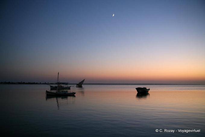 Quiet evening light, Sidi Frej, Kerkennah - Tunisia
