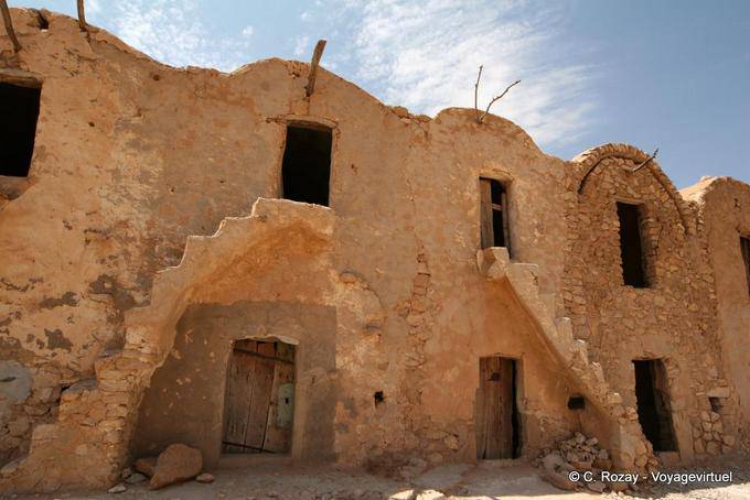 Stairs, Ksar El Ferech - Tunisia