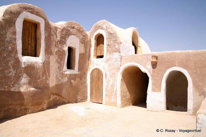 Ghorfas remains, Ksar Haddada - Tunisia