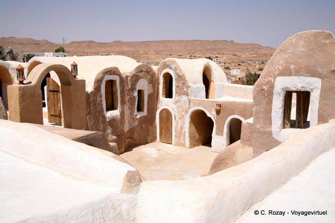 View from a terrace, Ksar Haddada - Tunisia