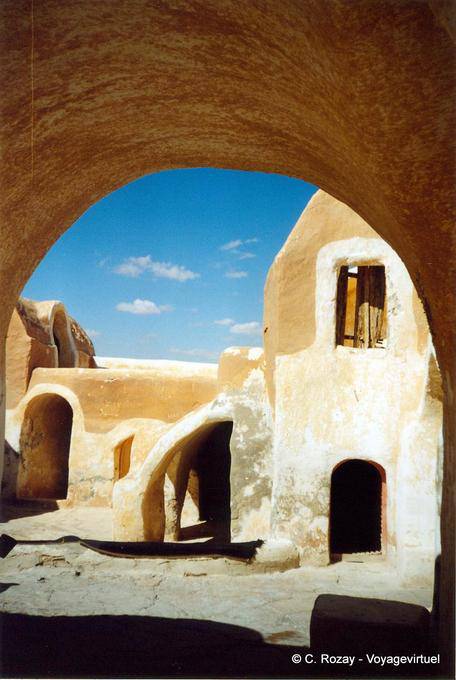 Local architecture, Ksar Haddada - Tunisia