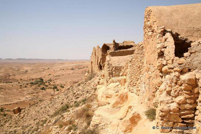 View from the Ksar Jumaa - Tunisia