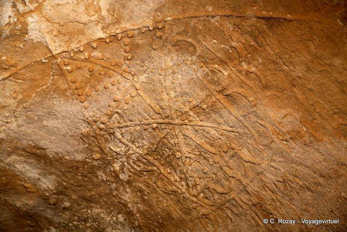 Inscriptions vault Ksar Jumaa - Tunisia
