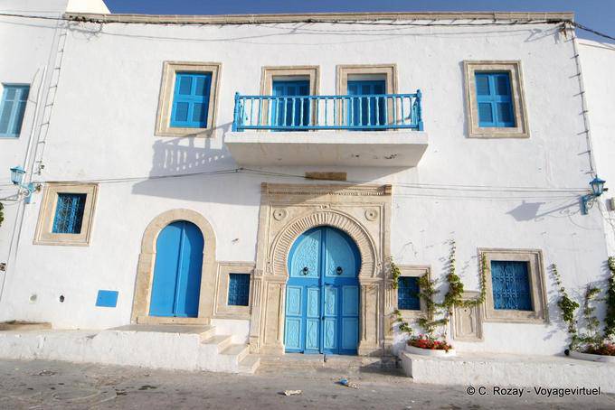 House balcony, Mahdia - Tunisia