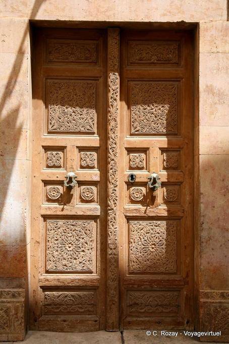 Carving door, Mahdia - Tunisia